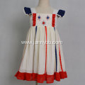 Baby Girls Embroidery July 4th Chiffon Baby Dress